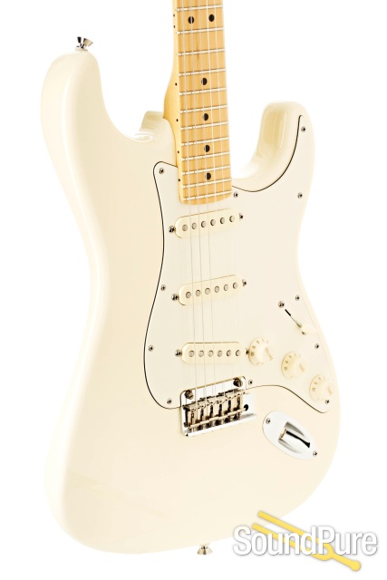 Fender American Standard Strat White #US10207482 - Used — image 2