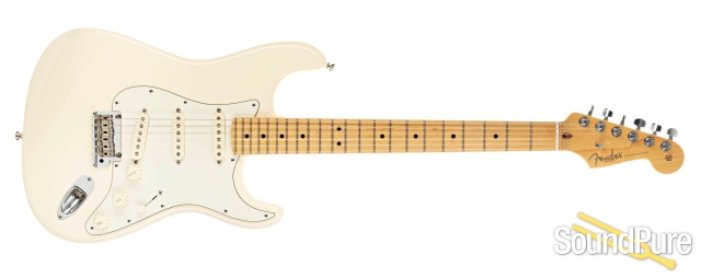 Fender American Standard Strat White #US10207482 - Used — image 6