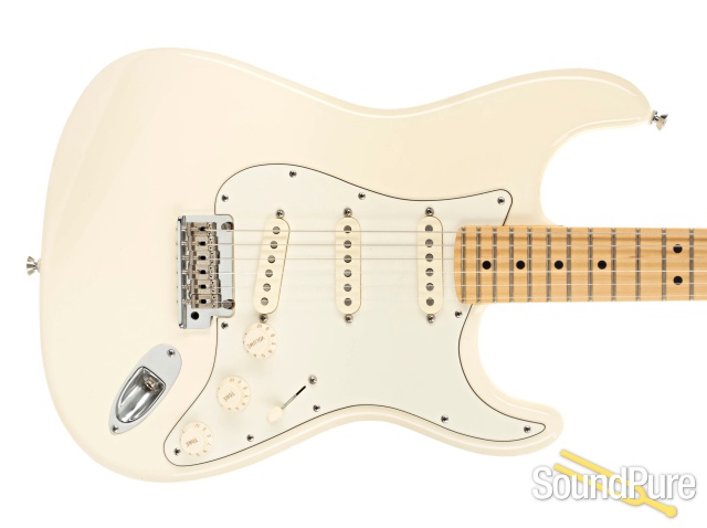Fender American Standard Strat White #US10207482 - Used — image 9