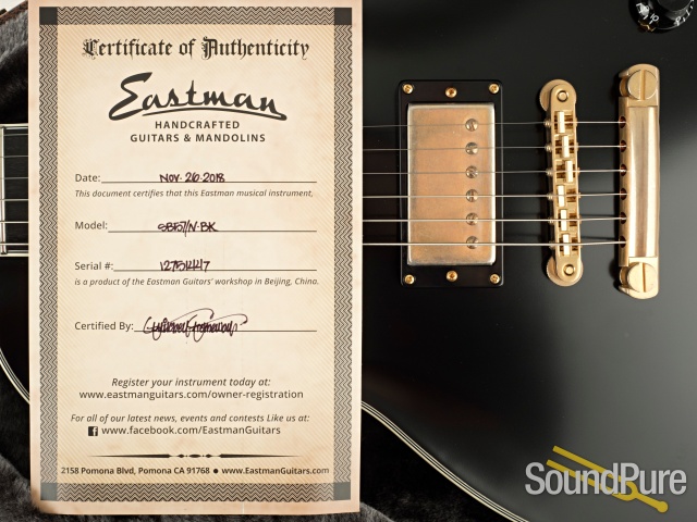 Eastman SB57/N-BK Electric Guitar #12751447 — image 10
