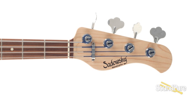 Sadowsky RV4E Ice Blue Metallic Electric Bass Guitar #ME417 — image 3