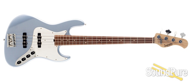 Sadowsky RV4E Ice Blue Metallic Electric Bass Guitar #ME417 — image 5