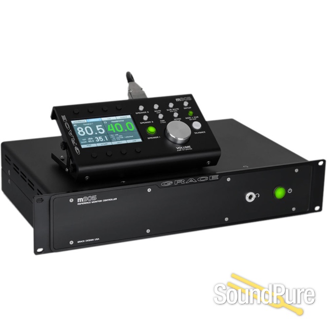 Grace Design m905 Reference Monitor Controller w/ DAC(Black)