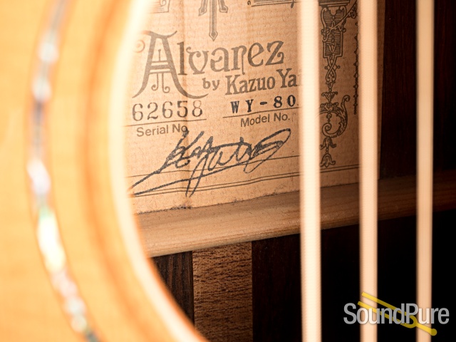 Alvarez Yairi WY-80 Limited Acoustic/Electric #62658 - Used — image 3