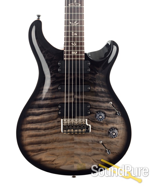 PRS 513 10-Top Greyburst Birds Electric #191078 - Used — image 1