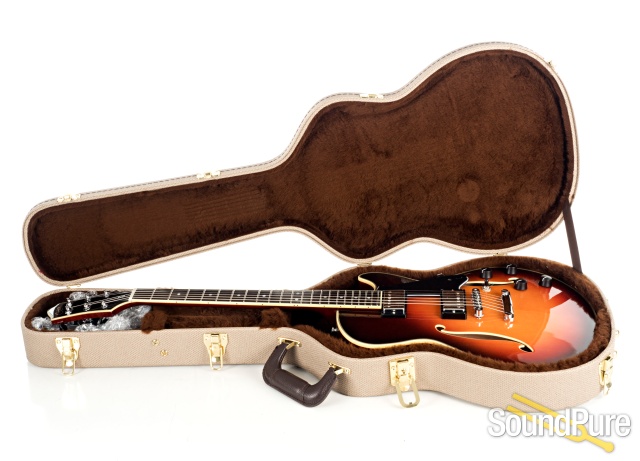 Comins GCS-1ES Autumn Burst Semi-Hollow Electric #112159 — image 3