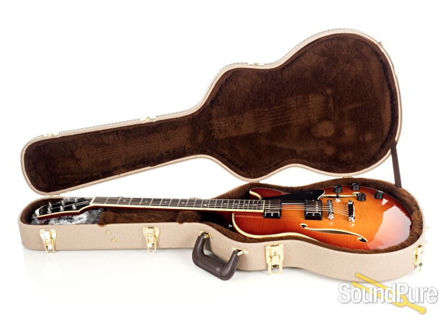 Comins GCS-1 Violin Burst Semi-Hollow Electric #112248 — image 9