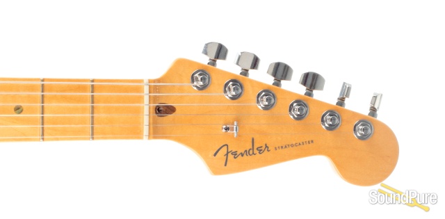 Fender American Deluxe Strat "V-Neck" Red #DZ9331029 - Used — image 4