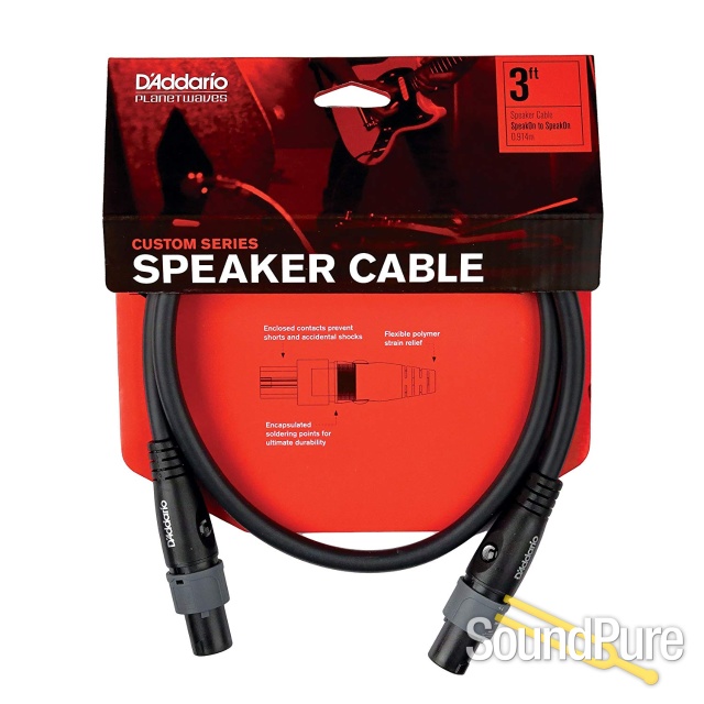 Planet Waves 5ft Custom Series Speakon Cable — image 1