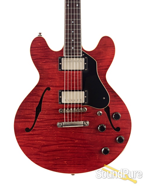 Collings I-35 LC Faded Cherry Aged w/T-Top Pickups #181152 — image 1