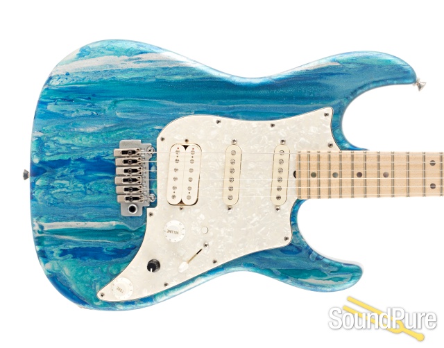 Tyler Studio Elite HD Arctic Shmear HSS #02051 - Used — image 9
