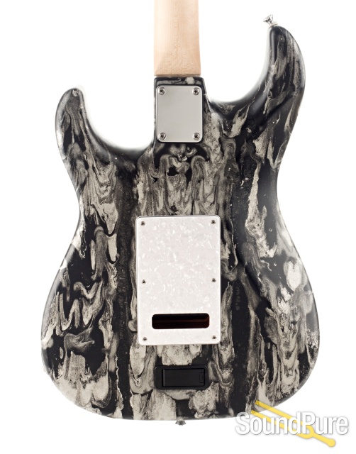 Tyler Studio Elite HD Black Schmear HSS Guitar #16237 - Used — image 7