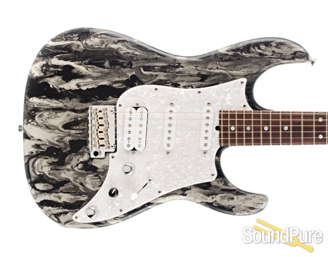 Tyler Studio Elite HD Black Schmear HSS Guitar #16237 - Used — image 9