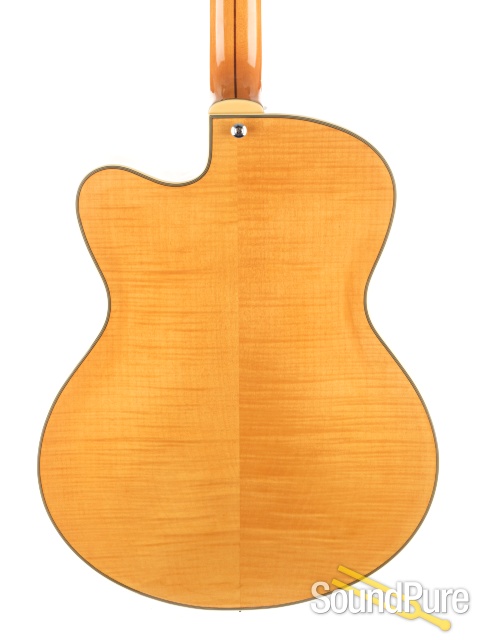 Comins GCS-16-1 Spruce/Flame Maple Blond Archtop #118045 — image 7