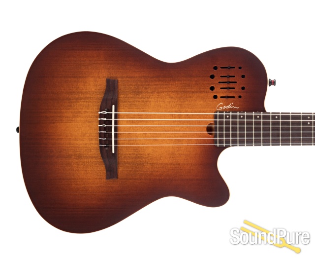 Godin Multiac Nylon Encore Burnt Umber SG #18134107 — image 5