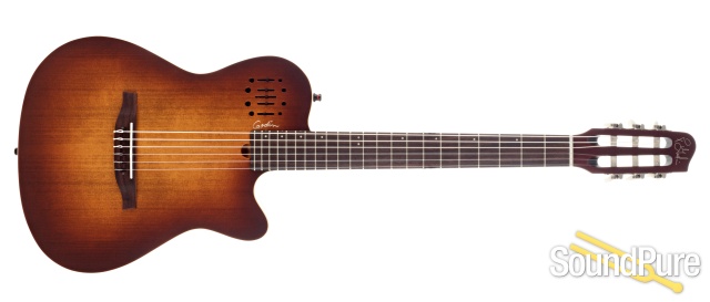 Godin Multiac Nylon Encore Burnt Umber SG #18134107 — image 6