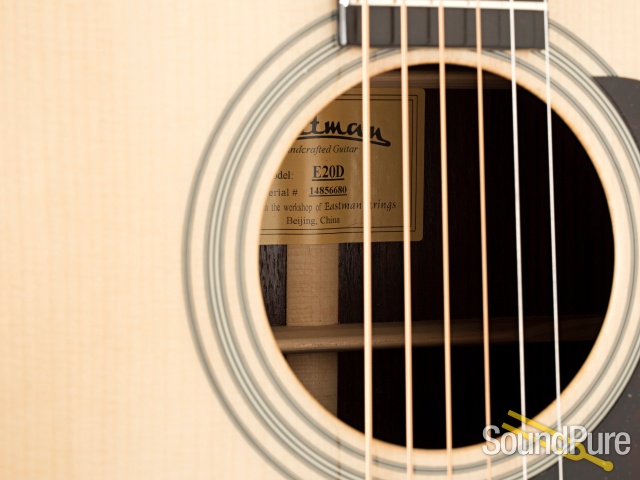 Eastman E20D Adirondack/Rosewood Acoustic #14856680 — image 6