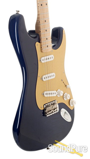 Fender Custom Shop '56 Strat FMT Trans Blue #CN93157 - Used — image 2