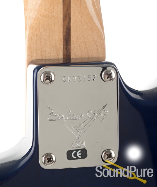 Fender Custom Shop '56 Strat FMT Trans Blue #CN93157 - Used — image 4