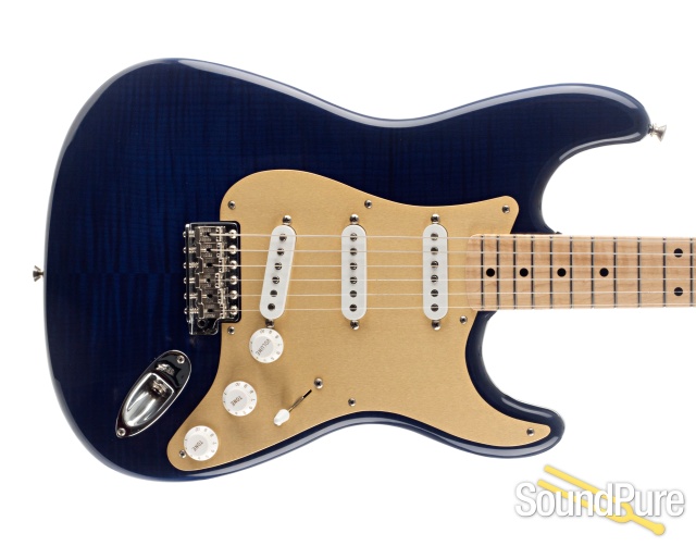 Fender Custom Shop '56 Strat FMT Trans Blue #CN93157 - Used — image 10