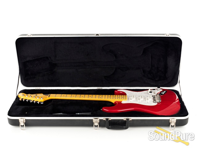 G&L Comanche Transparent Red Electric #CLF47916 - Used — image 2