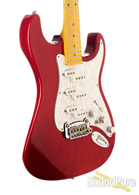 G&L Comanche Transparent Red Electric #CLF47916 - Used — image 3