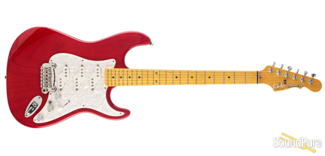 G&L Comanche Transparent Red Electric #CLF47916 - Used — image 6