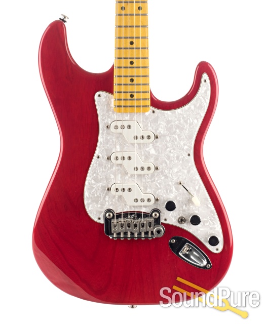 G&L Comanche Transparent Red Electric #CLF47916 - Used — image 1