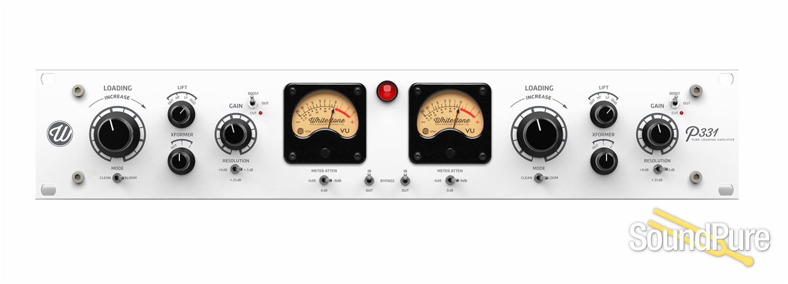 Whitestone Audio P331 Tube Loading Amplifier | Soundpure.com