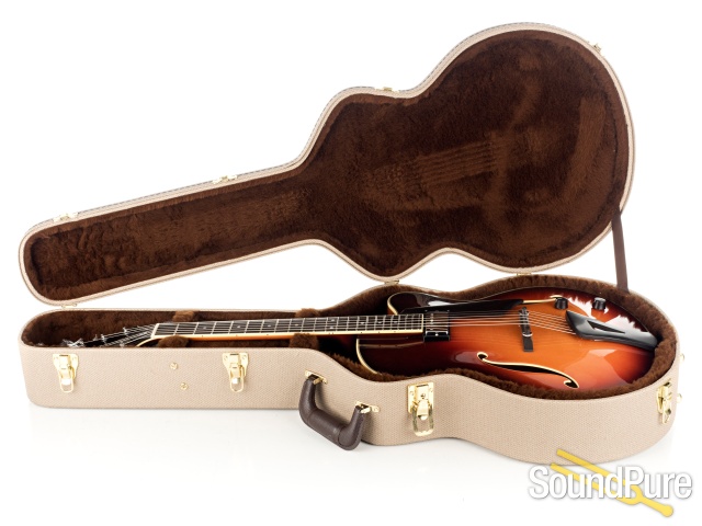 Comins GCS-16-1 Spruce/Maple Autumn Burst Archtop #118039 — image 3