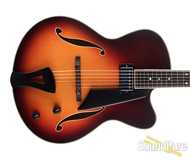 Comins GCS-16-1 Spruce/Maple Autumn Burst Archtop #118039 — image 7