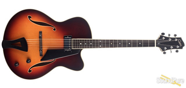 Comins GCS-16-1 Spruce/Maple Autumn Burst Archtop #118039 — image 8