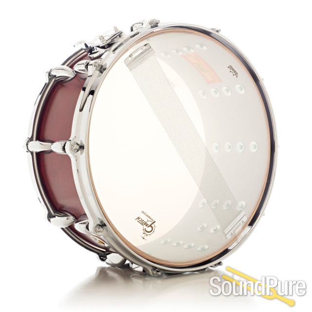 Gretsch 6.5x14 USA Custom Maple Snare Drum-Rosewood Satin — image 3