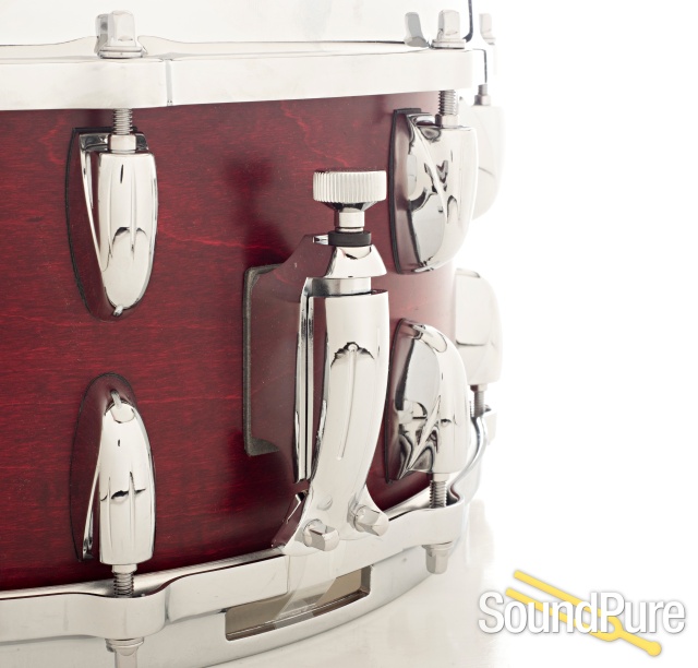 Gretsch 6.5x14 USA Custom Maple Snare Drum-Rosewood Satin — image 4