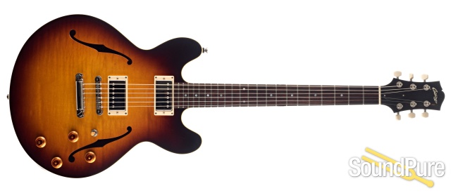 Collings I-35 LC Sunburst Semi-Hollow Electric #14523 - Used — image 6