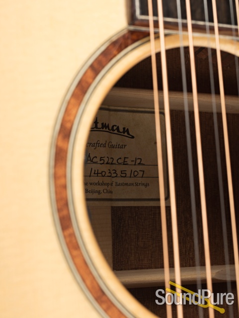 Eastman AC522CE-12 Grand Auditorium 12-String #140335107 — image 6