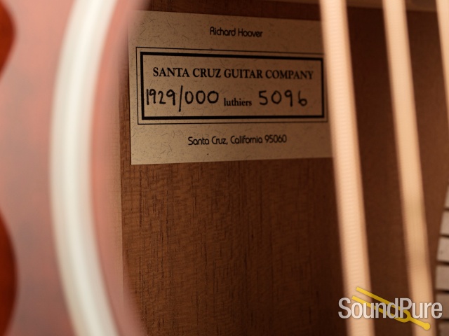 Santa Cruz 1929 OOO Mahogany Acoustic Guitar #5096 - Used — image 7