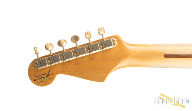 Fender '50s Strat Relic Moss Green Guitar #CZ523404 - Used — image 3