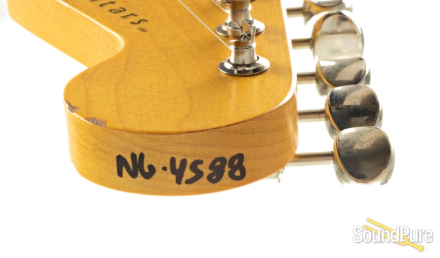 Nash S-57 Black Electric Guitar #NG4588 — image 3