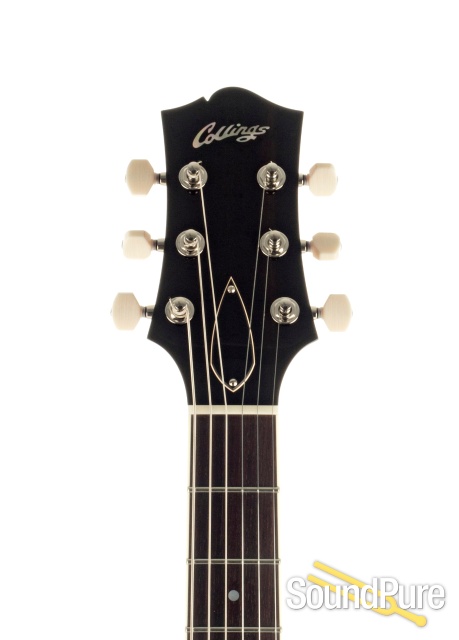 Collings I-30 LC Dark Cherry SB ThroBak P90 Electric #18155 — image 3