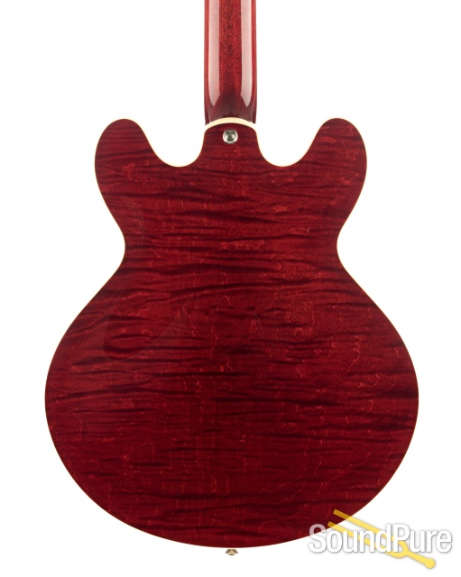 Collings I-30 LC Dark Cherry SB ThroBak P90 Electric #18155 — image 7