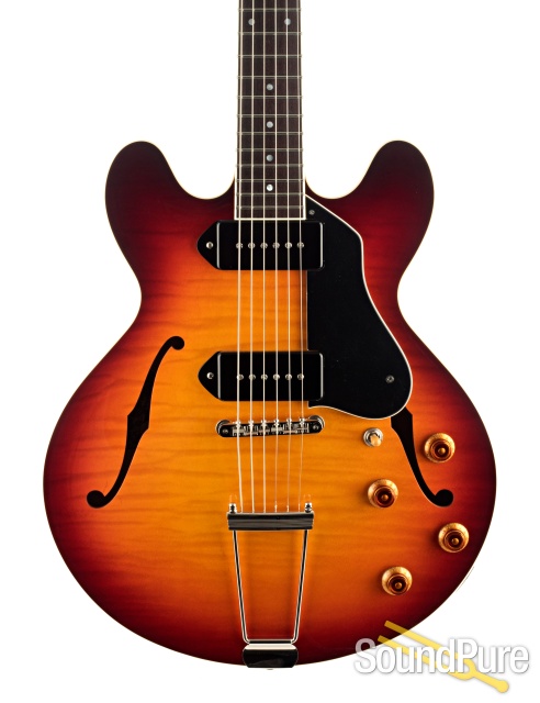 Collings I-30 LC Dark Cherry SB ThroBak P90 Electric #18155 — image 1