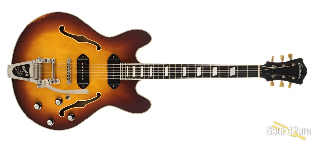 Eastman T64/V-GB Semi-Hollow Electric #11850329 - Used — image 9