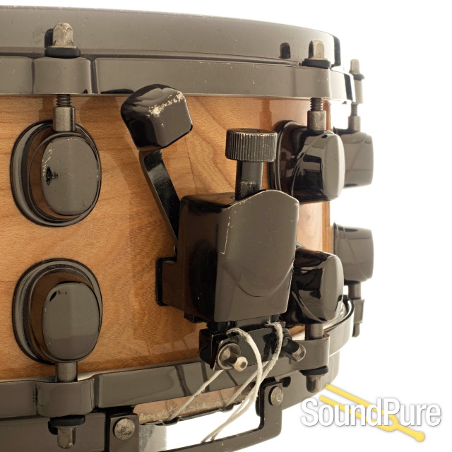 Mapex 5.5x14 Black Panther Elm Burl Snare Drum — image 4