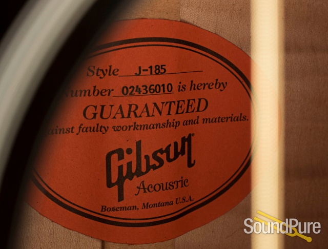 Gibson 2006 J-185 Jumbo Acoustic #02436010 - Used — image 3