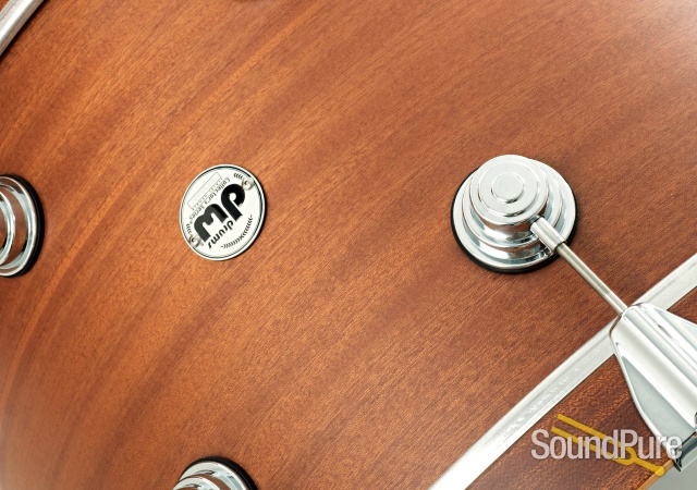 DW 3pc Collectors Series Spruce/Mahogany Drum Set - Natural — image 4