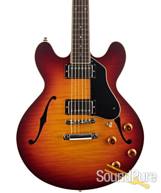 Collings I-35 LC Dark Cherry Sunburst w/T-Tops #181164 — image 1