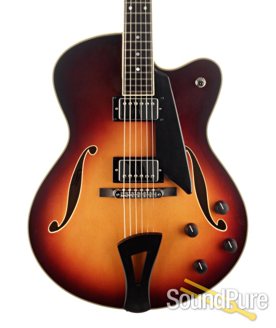 Comins GCS-16-2 Autumn Burst Archtop Guitar #218015 — image 1