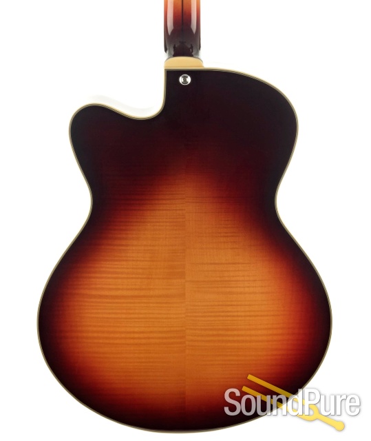 Comins GCS-16-2 Autumn Burst Archtop Guitar #218015 — image 7