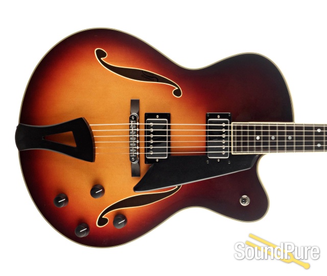 Comins GCS-16-2 Autumn Burst Archtop Guitar #218015 — image 9